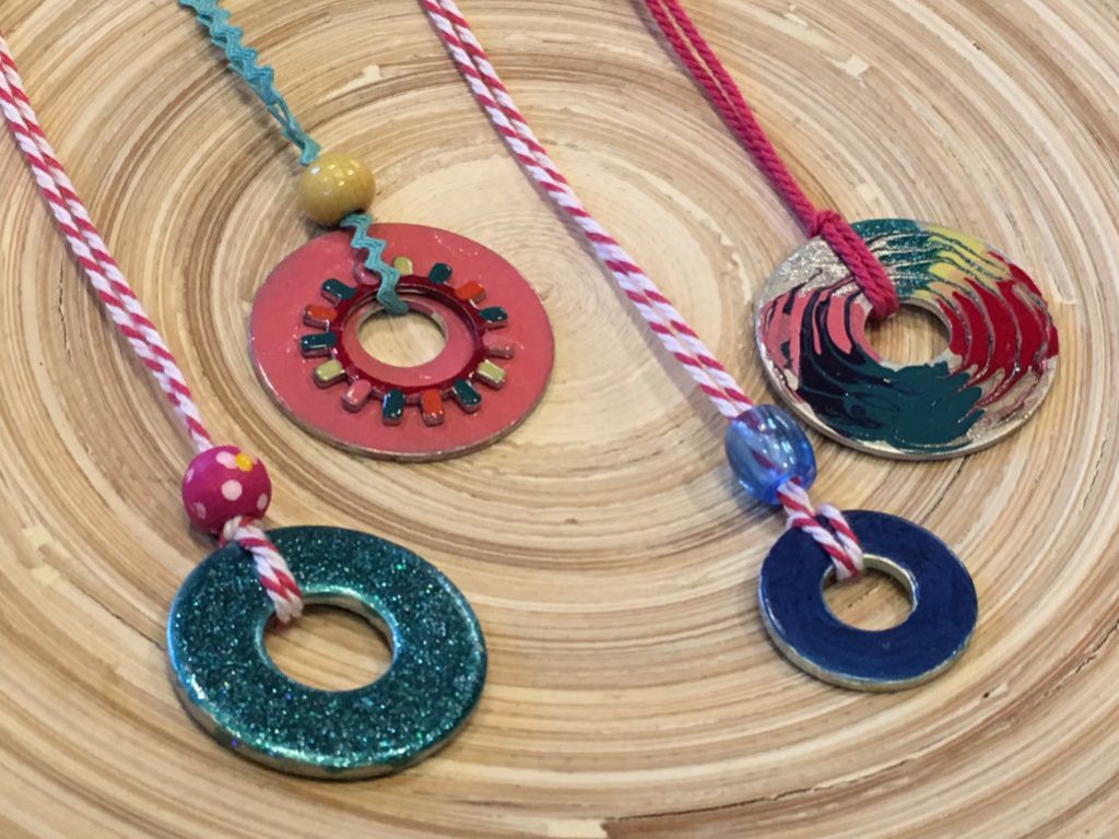 Let’s do ArTogether // CREATE Tool Box Washer Necklaces