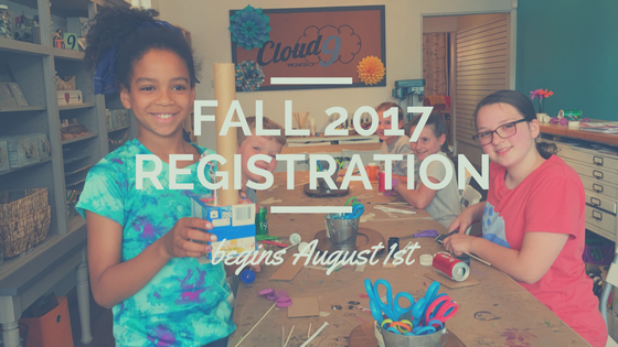 Fall 2017 Workshop Registration Begins August 1st