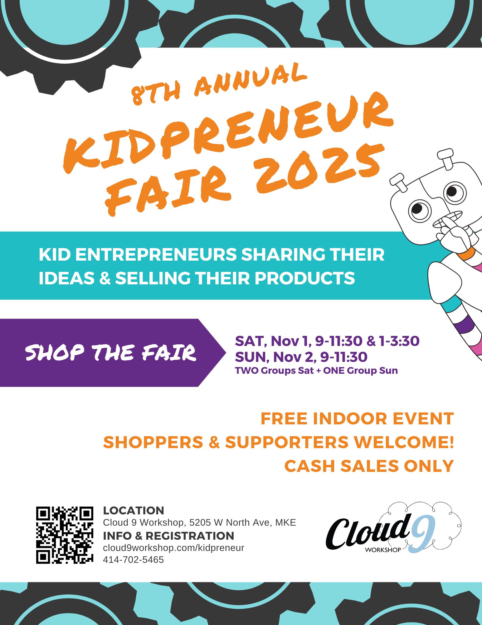 2025 Kidpreneur Fair Color FLYER