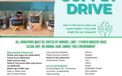 Eco-Art Summer Camp Open House & Supply Drive MARCH 7!